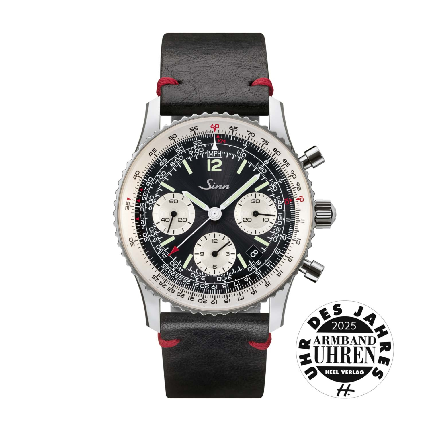 Front view of the 903 St II with logo in the corner: Watch of the Year