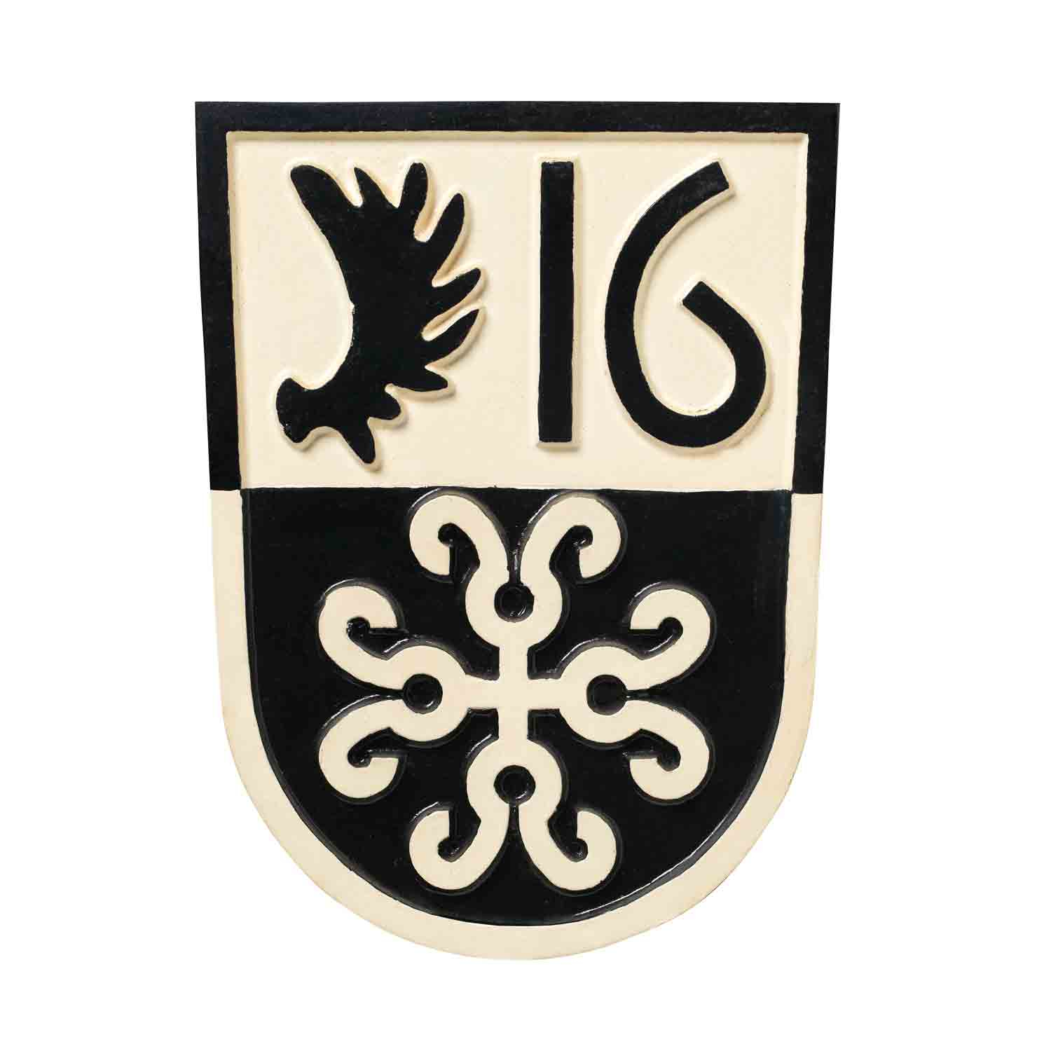 Das Wappen des U-Bootes U 16