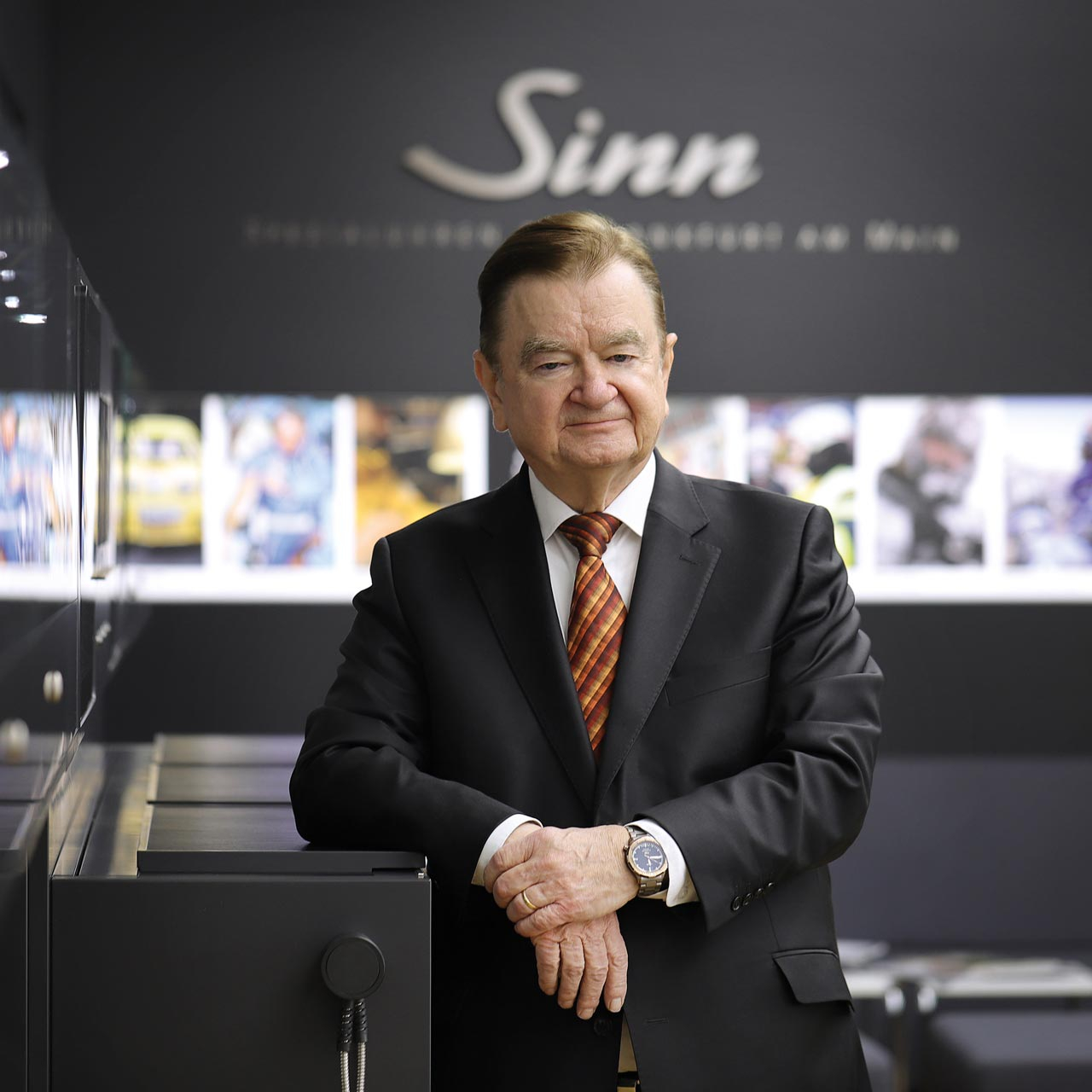 Portrait of Lothar Schmidt, company owner and managing director.