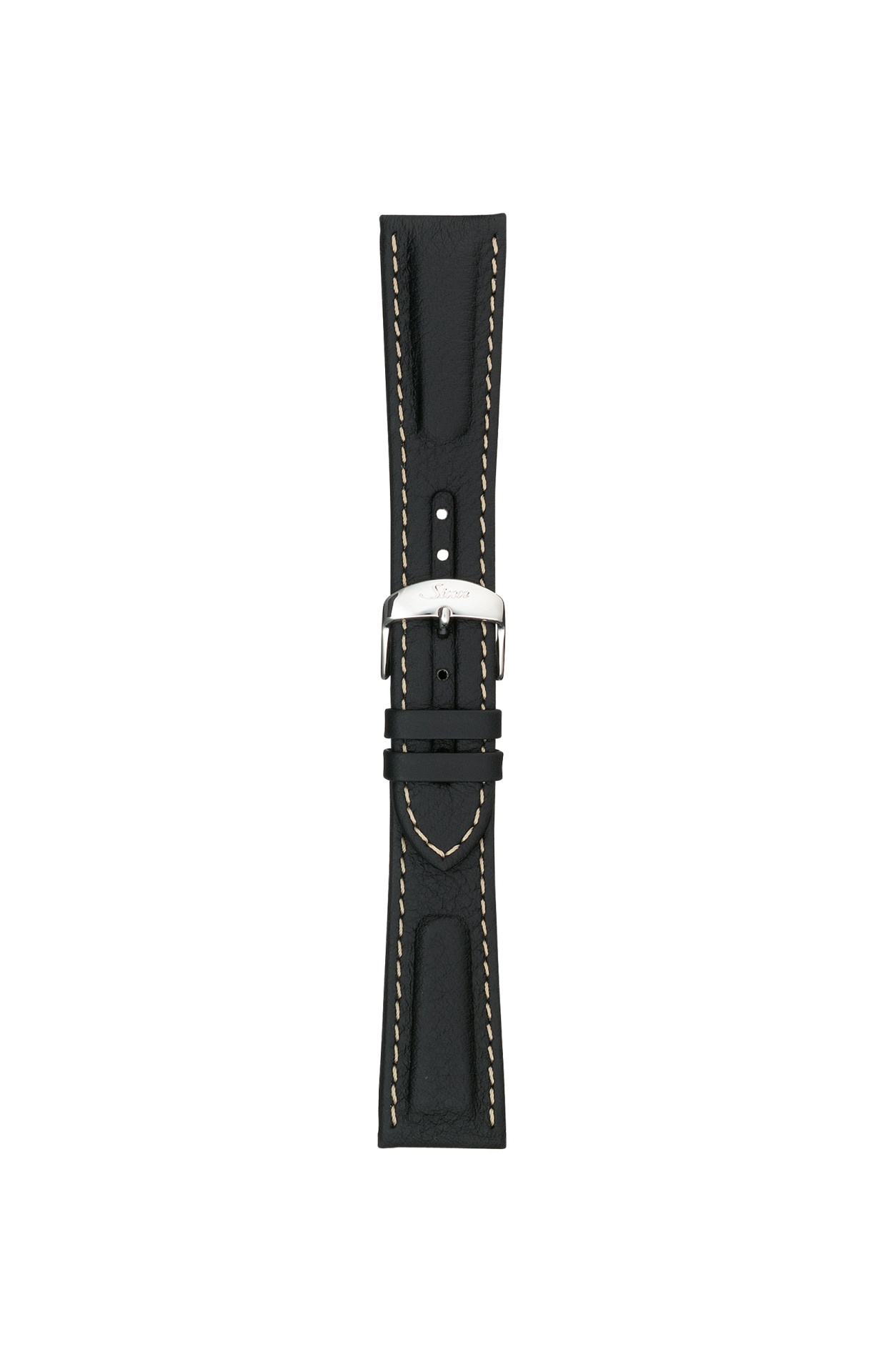 Black calfskin strap 