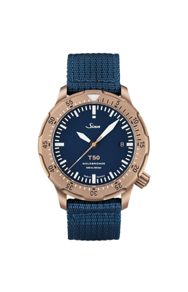 T50 GOLDBRONZE B – Front view with strap