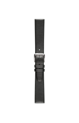 Black calfskin strap – Front view with strap
