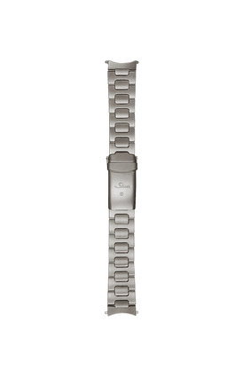 Bracelet massif en acier inoxydable microbillé avec technologie TEGIMENT – Vue de face avec bracelet