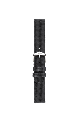 Bracelet en textile noir
