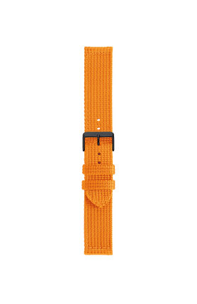 Bracelet en textile orange