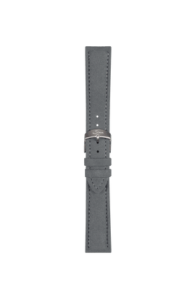 Graues Alcantara-Armband