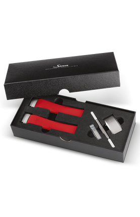 Red DuoFlex diving strap system