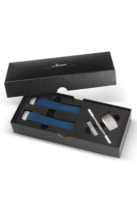 Blue DuoFlex diving strap system with TEGIMENT