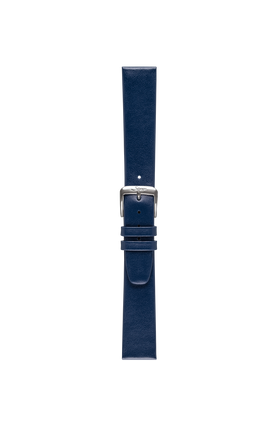 Dunkelblaues Kalbslederarmband