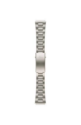 Bracelet massif en acier inoxydable microbillé