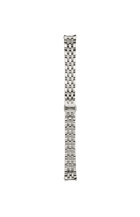 Bracelet massif en acier inoxydable polie et satiné
