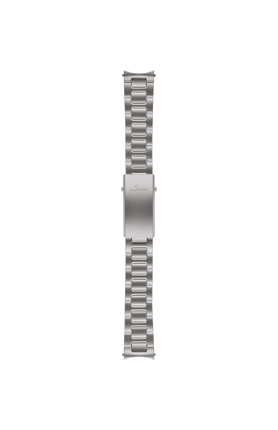 Bracelet massif en acier inoxydable microbillé avec réglage fin de la longueur du bracelet