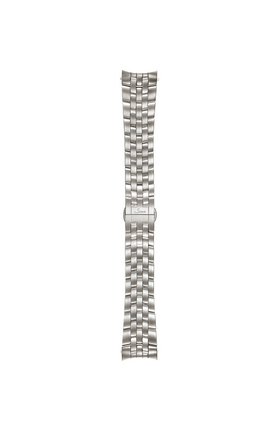 Bracelet massif en acier inoxydable satiné