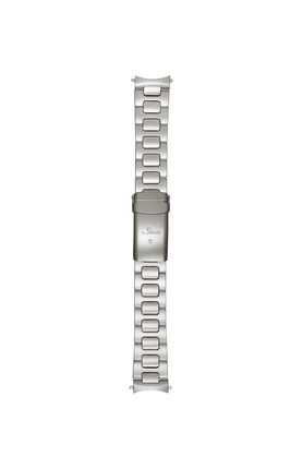 Bracelet massif en acier inoxydable microbillé avec technologie TEGIMENT et boucle déployante de sécurité