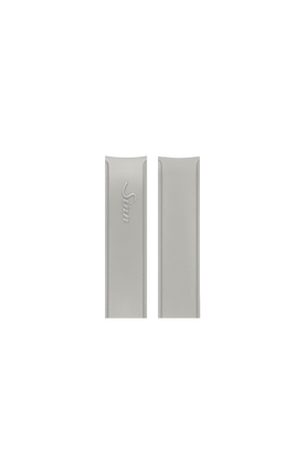 Grey silicone strap integrated in the case