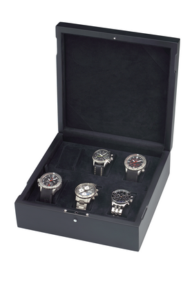 Wooden case for six watches