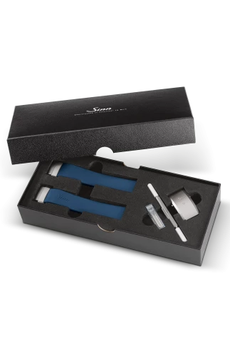 Blue DuoFlex diving strap system with TEGIMENT