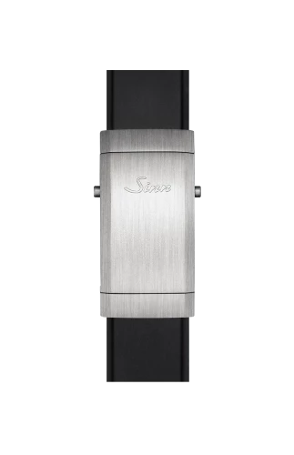 Large satinized stainless steel folding clasp